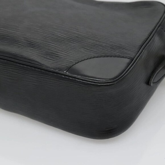 LOUIS VUITTON Epi Trocadero 27 Shoulder Bag Black M52312 LV Auth 132547 - Picture 12 of 16